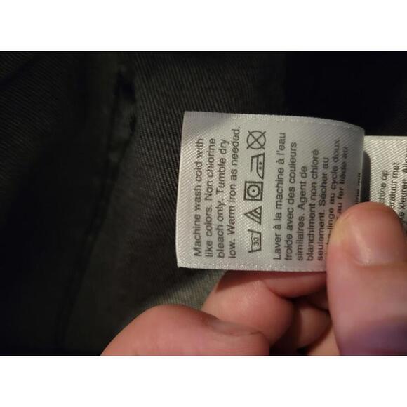 J Crew size 32" Black distressed denim 9" high-rise toothpick jeans - Picture 6 of 6